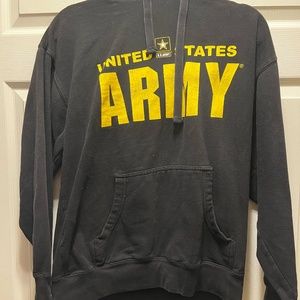 Black United States Army Hoodie